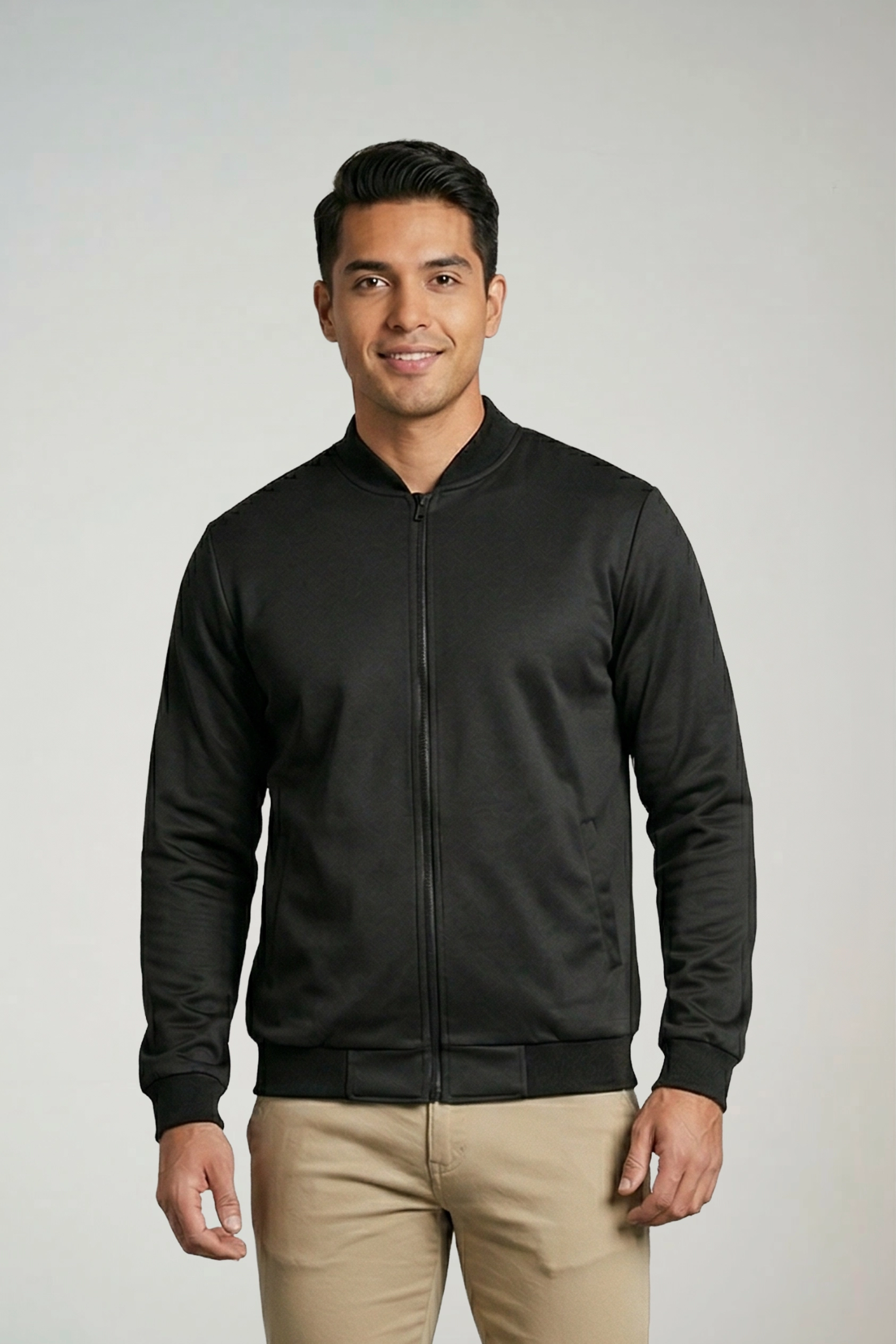 jaqueta social sport preta