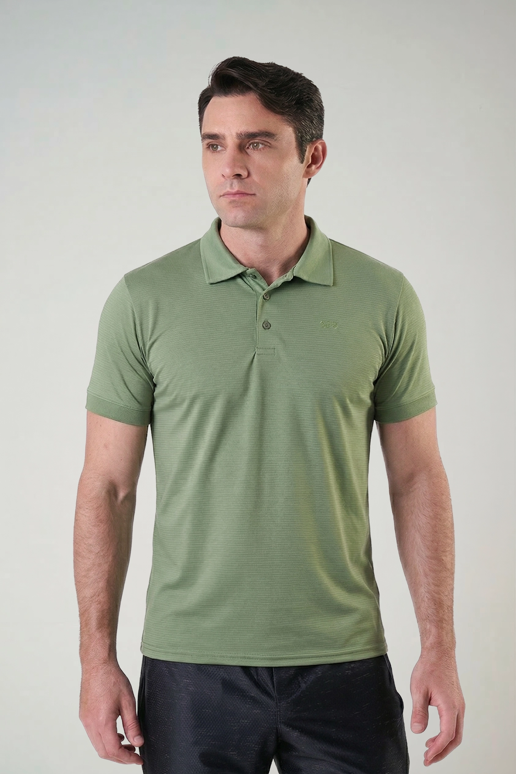 camisa polo dry com elastano